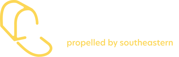 Boombox Logo White and Yellow