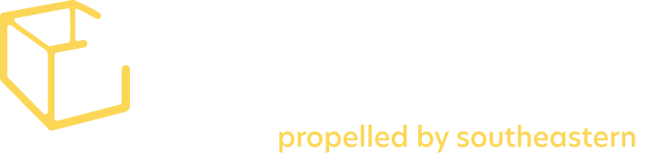 Brandstash Logo White and Yellow