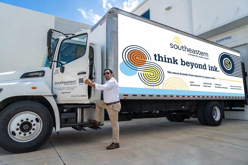 Southeastern Delivery Truck with New Driver