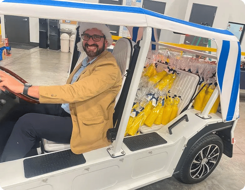franz-in-vehicle-with-yellow-bottles