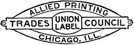 Allied Printing Trades Council Union Label, Chicago