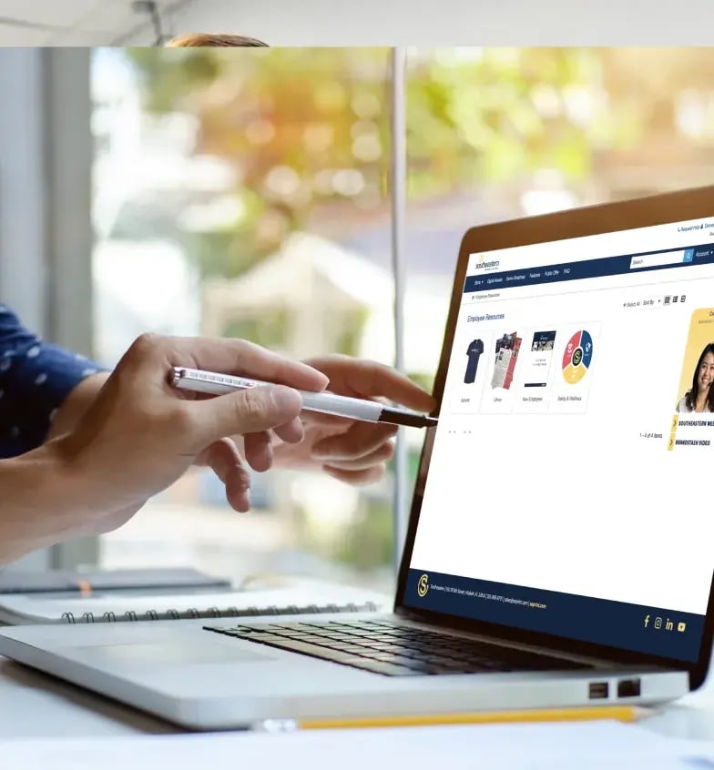 Using a stylus on a laptop screen