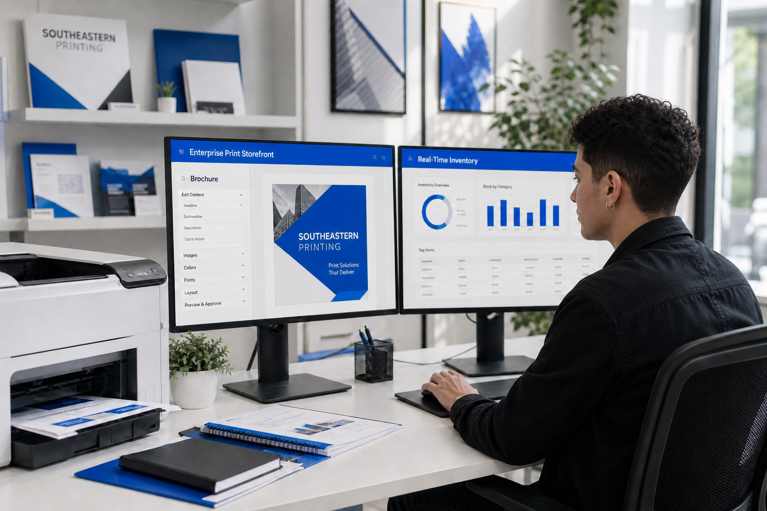 how an enterprise print storefront simplifies brand management